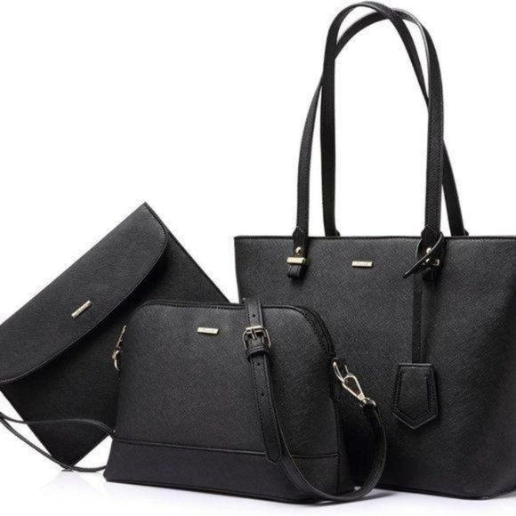 New  3pcs Purse Set   Handbags for Women Shoulder Bags Tote Satchel - Picture 13 of 16